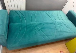 Sofá Cama 3 Plazas con Almacenamiento.