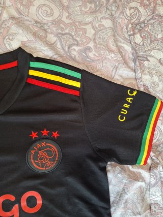 Camiseta Ajax Bob 21/22 Negra Talla M