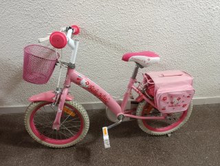 Bicicleta Infantil Hello Kitty Rosa