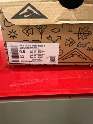 Zapatillas Nike React Wildhorse Talla 43