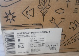 Nike React Pegasus Trail 4 Talla 41