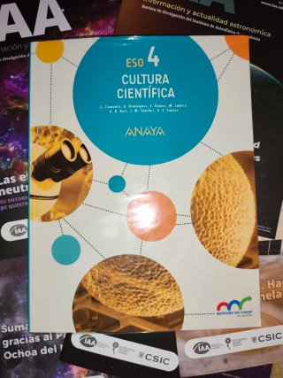 Cultura científica, ESO 4 Anaya