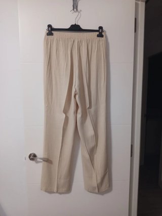 Pantalón beige de vestir
