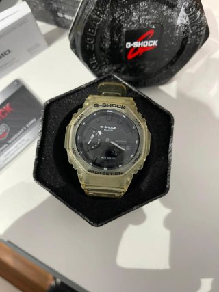 Reloj G-Shock Transparente original