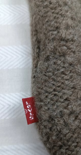Jersey Levi's  100% lana  Marrón talla L