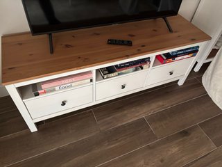 Mueble TV de Madera con Cajones