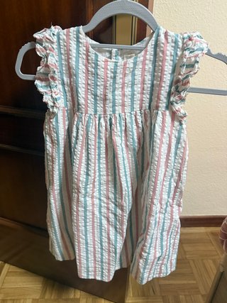 Conjunto Gocco Vestido Talla 7-8y Camisa Talla 5-6