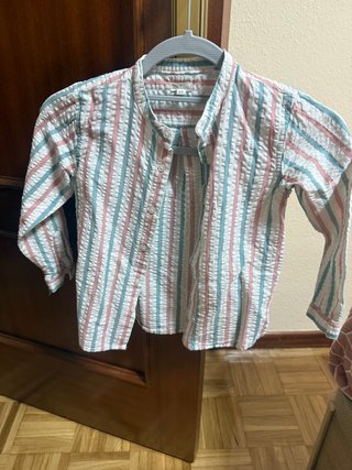 Conjunto Gocco Vestido Talla 7-8y Camisa Talla 5-6