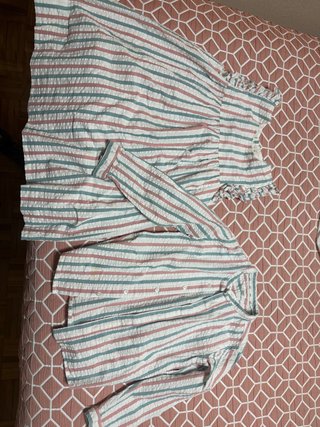 Conjunto Gocco Vestido Talla 7-8y Camisa Talla 5-6