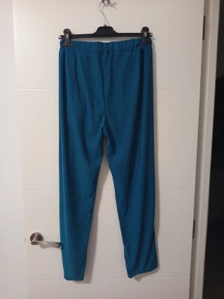 Pantalón informal color teal