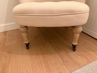 Butaca Capitoné Maisons du Monde Beige