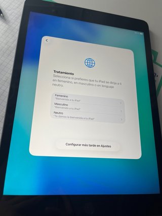 iPad 9ª generación 256 GB Gris – Funda negra