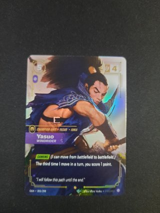 Carta League of Legends Yasuo Windrider