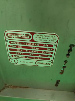 Empaquetadora Automática Elixa ZX