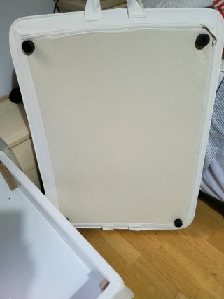 Reposapiés Ikea EKTORP con almacenaje