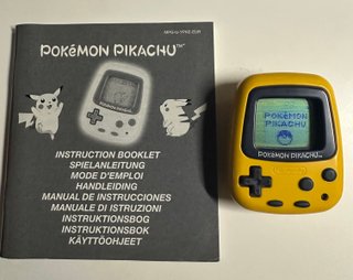 Podometro Pokemon Pikachu PAL Completo