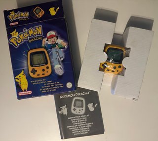 Podometro Pokemon Pikachu PAL Completo