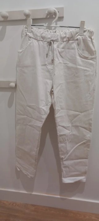 Pantalón mujer blanco