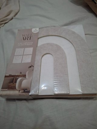 Set 4 Paneles Decorativos Fieltro Arco japani