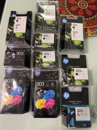 Cartucce stampante HP ed Epson