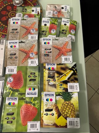 Cartucce stampante HP ed Epson