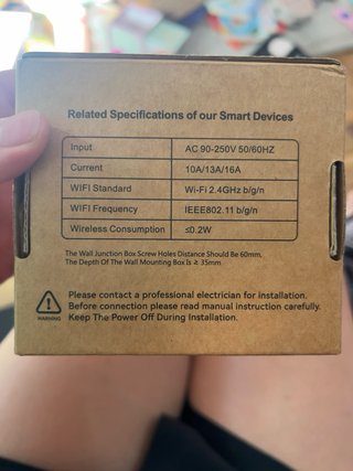 Interruptor Inteligente WiFi Bseed