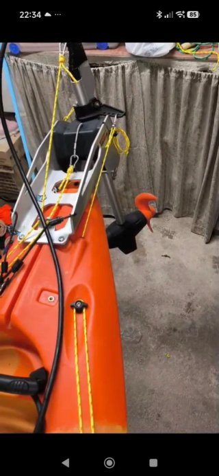 Kayak de pesca Galaxy Alboran + Torqeedo 1CV
