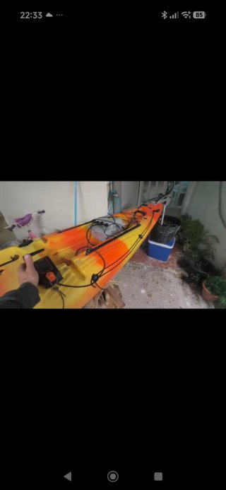 Kayak de pesca Galaxy Alboran + Torqeedo 1CV