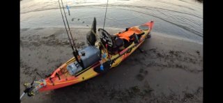 Kayak de pesca Galaxy Alboran + Torqeedo 1CV