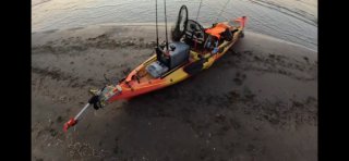 Kayak de pesca Galaxy Alboran + Torqeedo 1CV