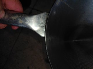 Colador de cocina cónico de metal