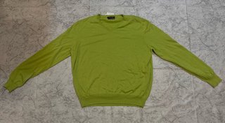 Jersey fino verde Massimo Dutti Talla L