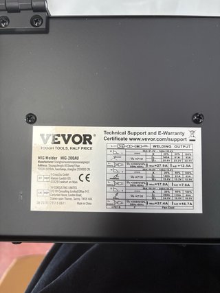 Máquina de Soldar VEVOR Inverter