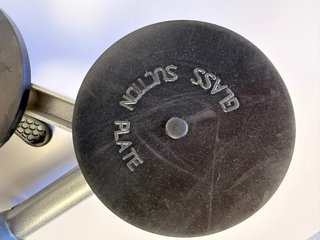 Ventosa Triple de Aluminio para Cristal