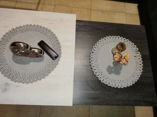 Mesa de salón madera