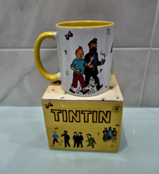 Caneca As Aventuras de Tintin