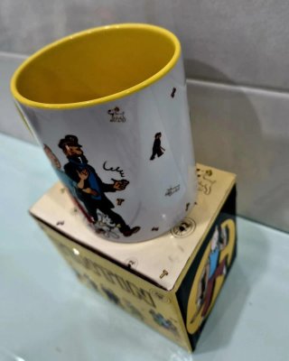 Caneca As Aventuras de Tintin