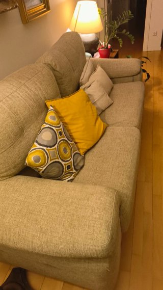 Sofá Cama Tres Plazas 150cm