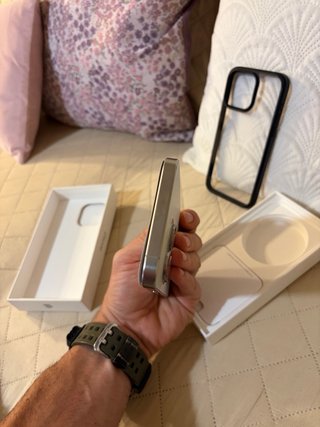 iPhone 15 Pro Max 512GB Blanco y Plata