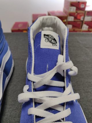 Vans Sk8-Hi Blu Scarpe Uomo Tg 42 Nuove