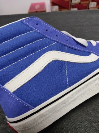Vans Sk8-Hi Blu Scarpe Uomo Tg 42 Nuove