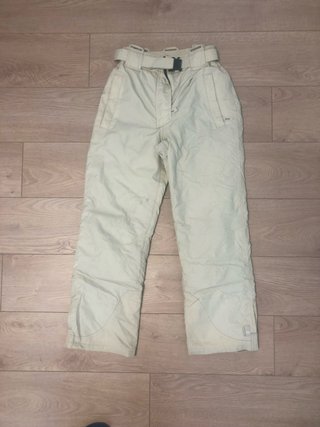 Pantalón de Nieve Mujer Beige