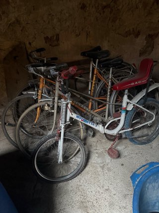 Lote de bicicletas