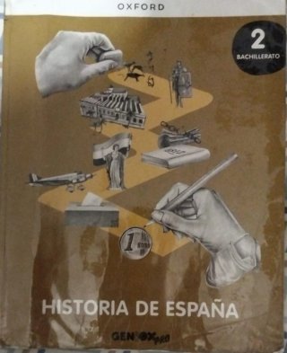 Libro historia de España 2° bach