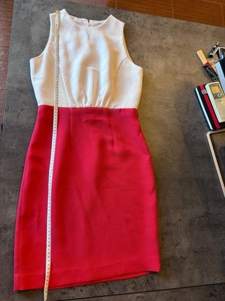 Vestido El Ganso Tricolor Vintage
