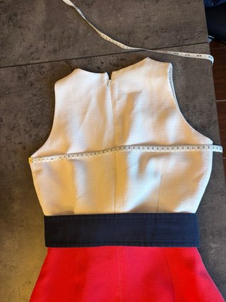 Vestido El Ganso Tricolor Vintage