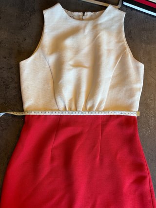 Vestido El Ganso Tricolor Vintage