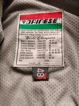 Mono de Moto Dainese