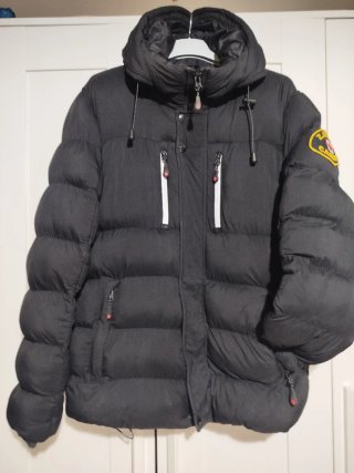 Cazadora Plumífero Zavetti Canada Negra