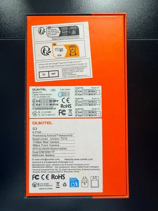 Oukitel G3 Nuevo